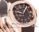 Copy Patek Philippe Grenade Aquanaut Luce5268 Brown Face Swiss Automatic Mechanical Watch (3)_th.jpg